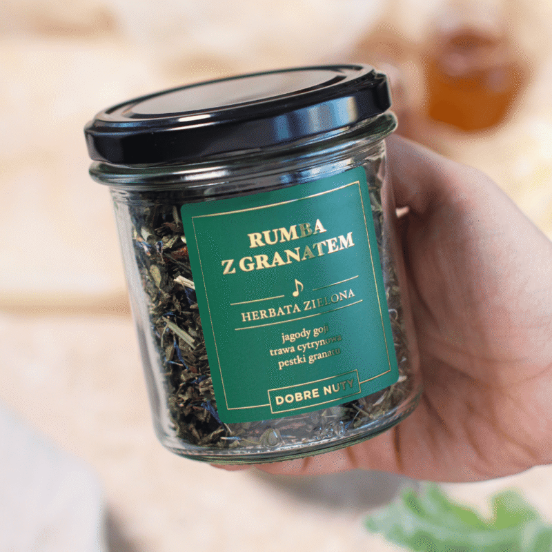 Rumba z Grantem - Herbata Zielona - 60G