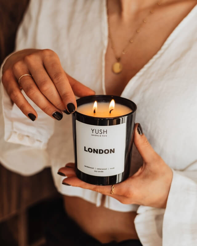 LONDON świeca sojowa Londyn premium