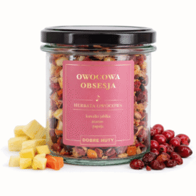 OWOCOWA OBSESJA - HERBATA OWOCOWA 80G - DOBRE NUTY