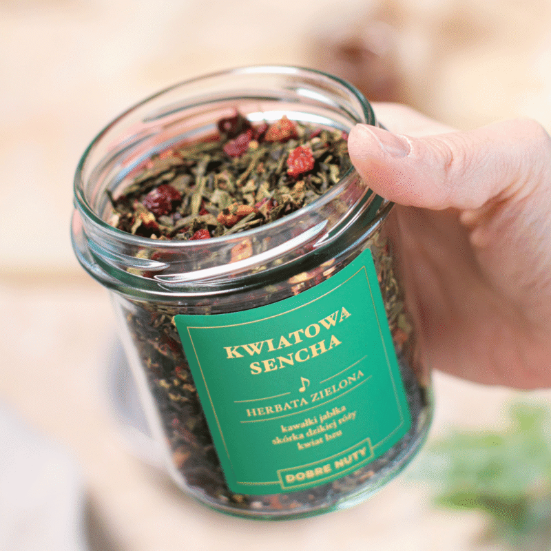 KWIATOWA SENCHA – HERBATA ZIELONA 60 G