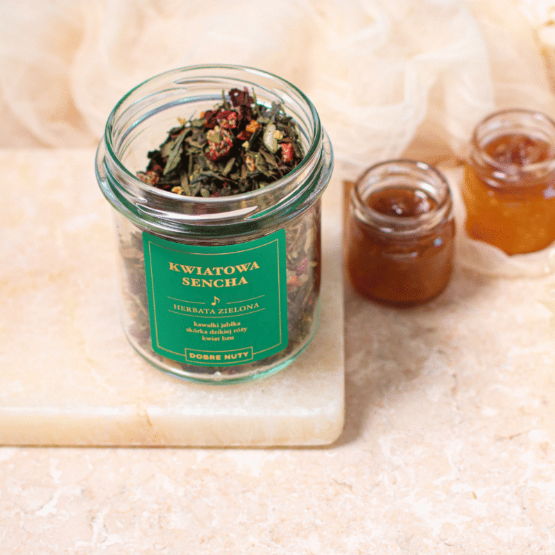 KWIATOWA SENCHA – HERBATA ZIELONA 60 G